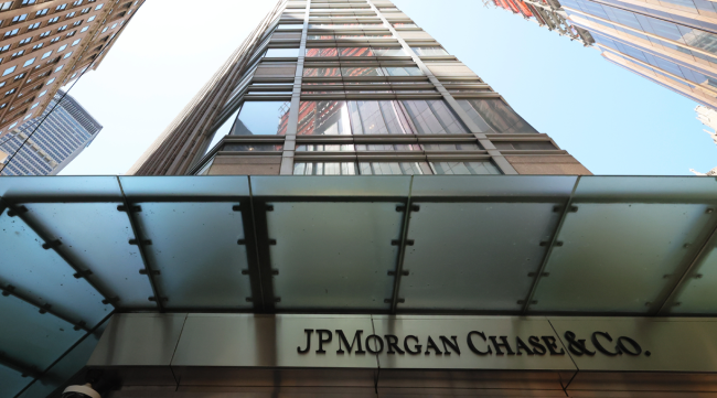 JPMorgan Chase building - victims letters Jamie Dimon
