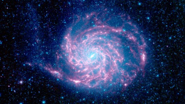 Pinwheel Galaxy supernova - aliens study