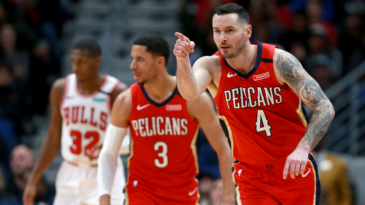 J.J. Redick said a woman was in a 'box or cage' in the back of his