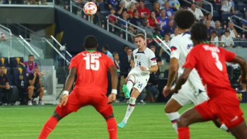 Soccer Player Takes The Worst Shot To The Groin We’ve Ever Seen In US Men’s Gold Cup Match