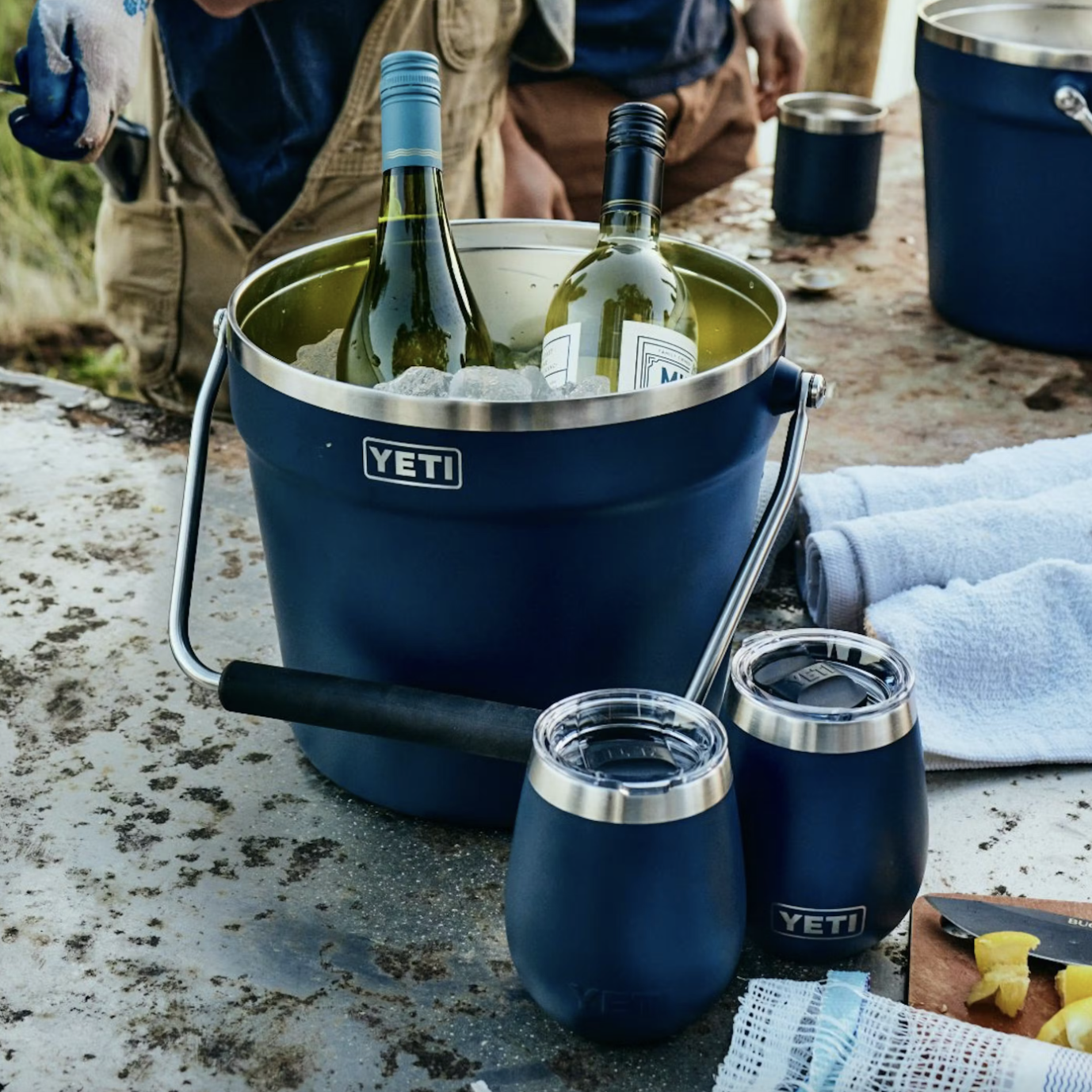 Keep Every Drink Ice Cold All Summer Long With The YETI Rambler Beverage Bucket BroBible