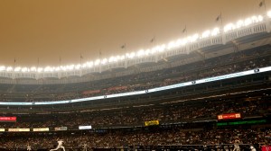 A field view of Yankee Stadium.
