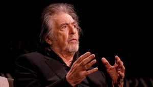 Al Pacino talking on a podcast