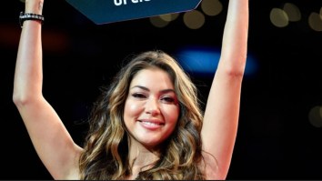 UFC Ring Girl Arianny Celeste Latest Yellow Bathing Suit Causes A Stir