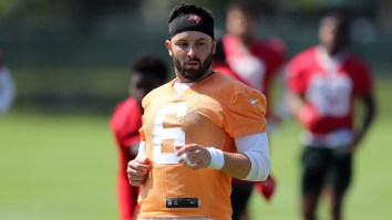 Baker Mayfield’s Animosity Towards A Player Looking To Make The Bucs Roster Goes Viral