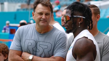 Super Agent Drew Rosenhaus Jumped In The Water With A Large Shark While Fishing With Tyreek Hill: ‘Don’t Grab Him, Drew’