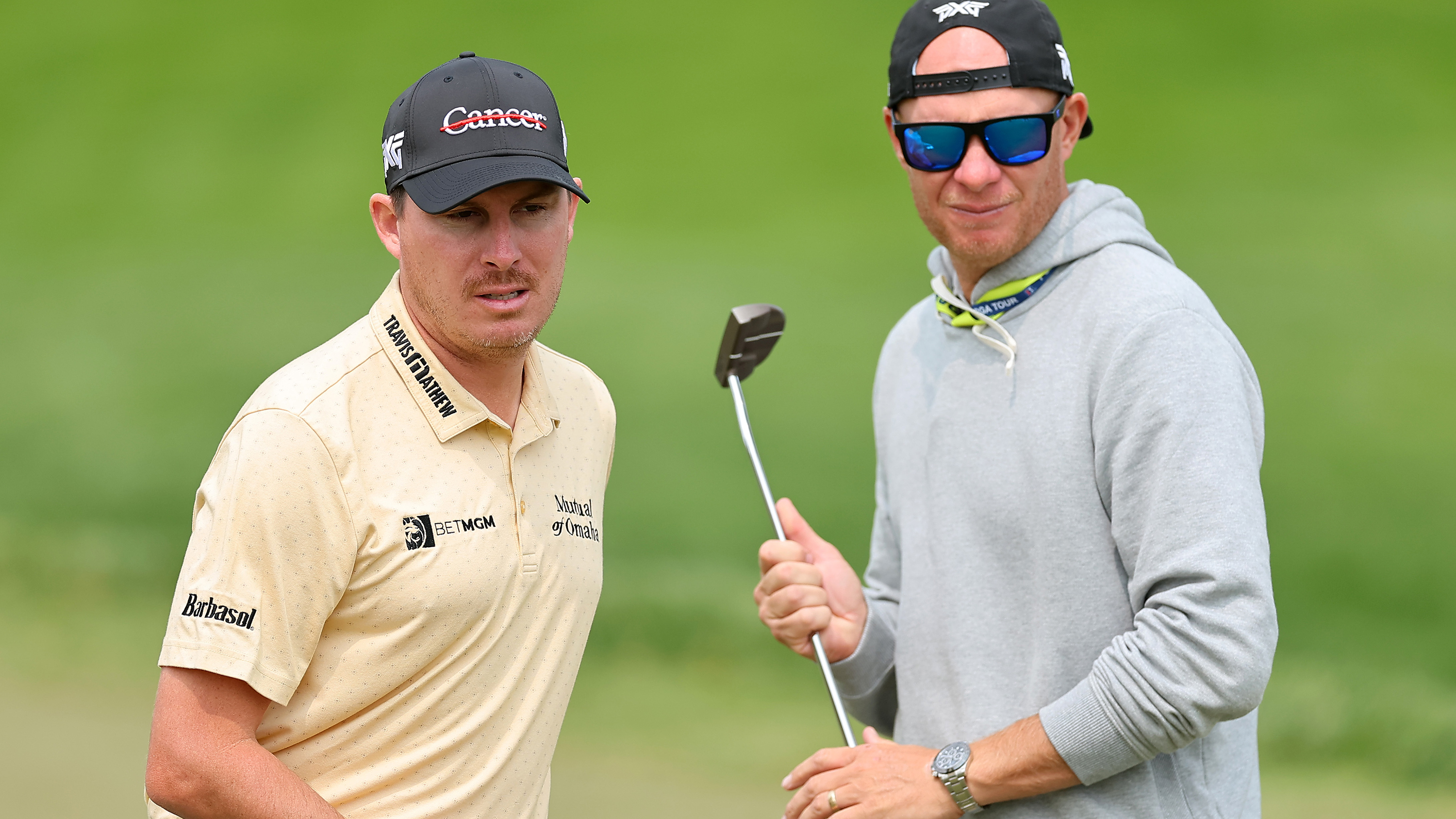 Joel Dahmen's Caddie Recruits Ric Flair For Amazing Pep Talk