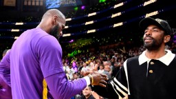 The Lakers React To Kyrie Irving Trying To Recruit LeBron James To The Mavs
