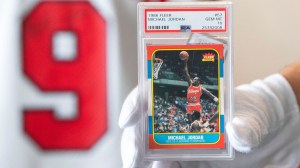 Michael Jordan Fleer rookie card