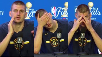 Nikola Jokic Goes Through Almost Every Stage Of Grief Upon Learning He’s Stuck In America Until Thursday