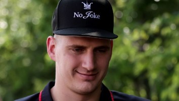 Nikola Jokic Looked So Happy Back Home At His Horse Race In Serbia