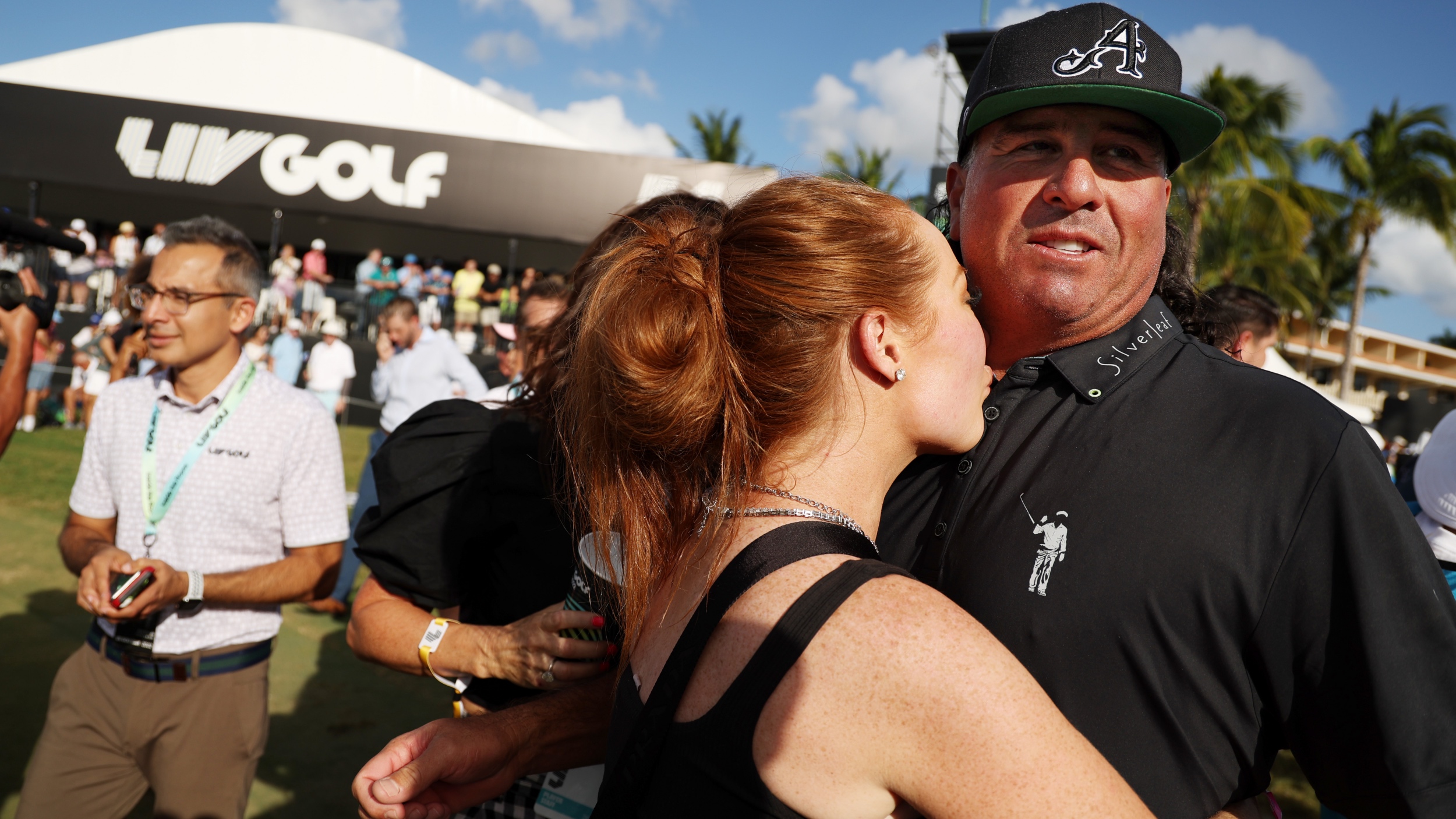 Pat Perez and wife