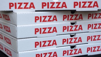 Man Using Jetpack Spotted Delivering Pizza To Glastonbury Festival