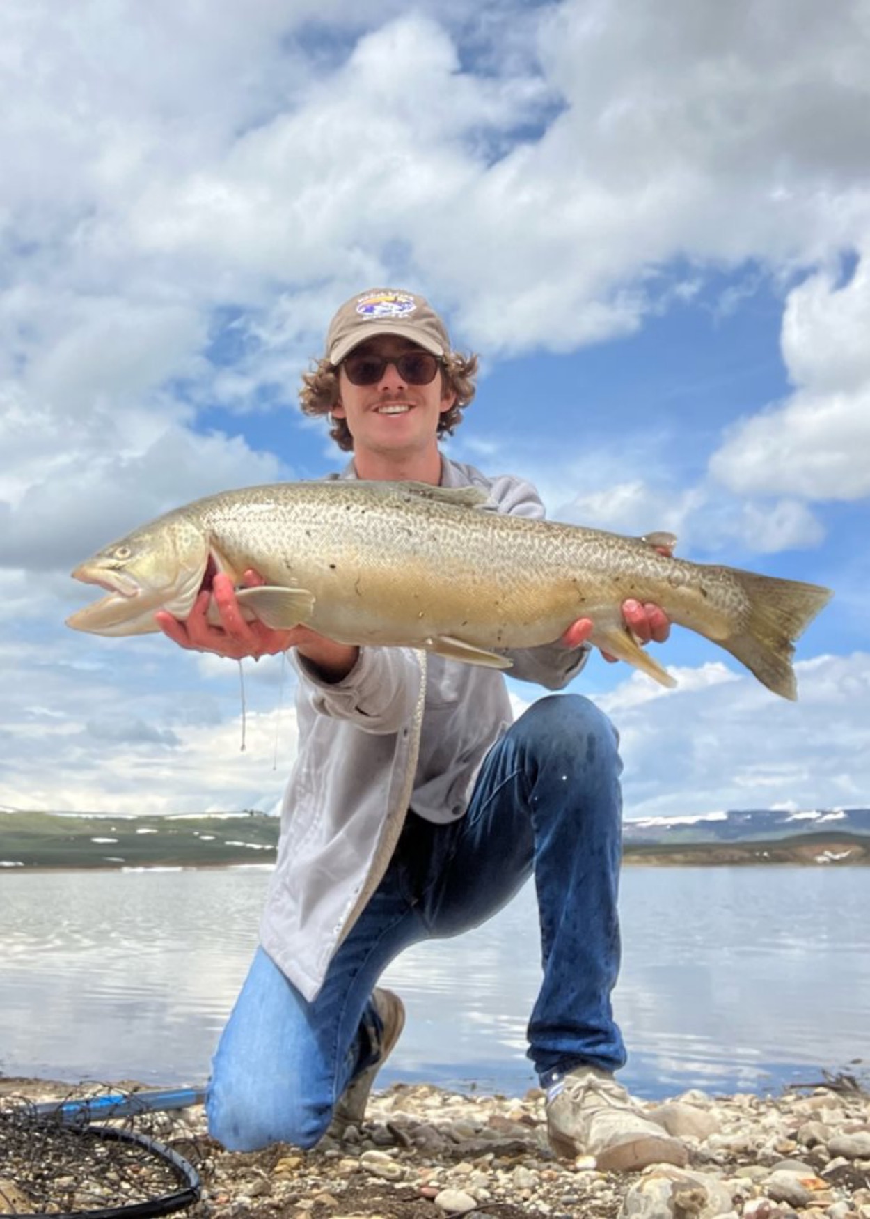 Wyoming state record Tiger Trout