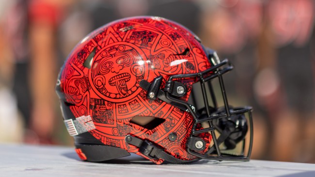 San Diego State football helmet