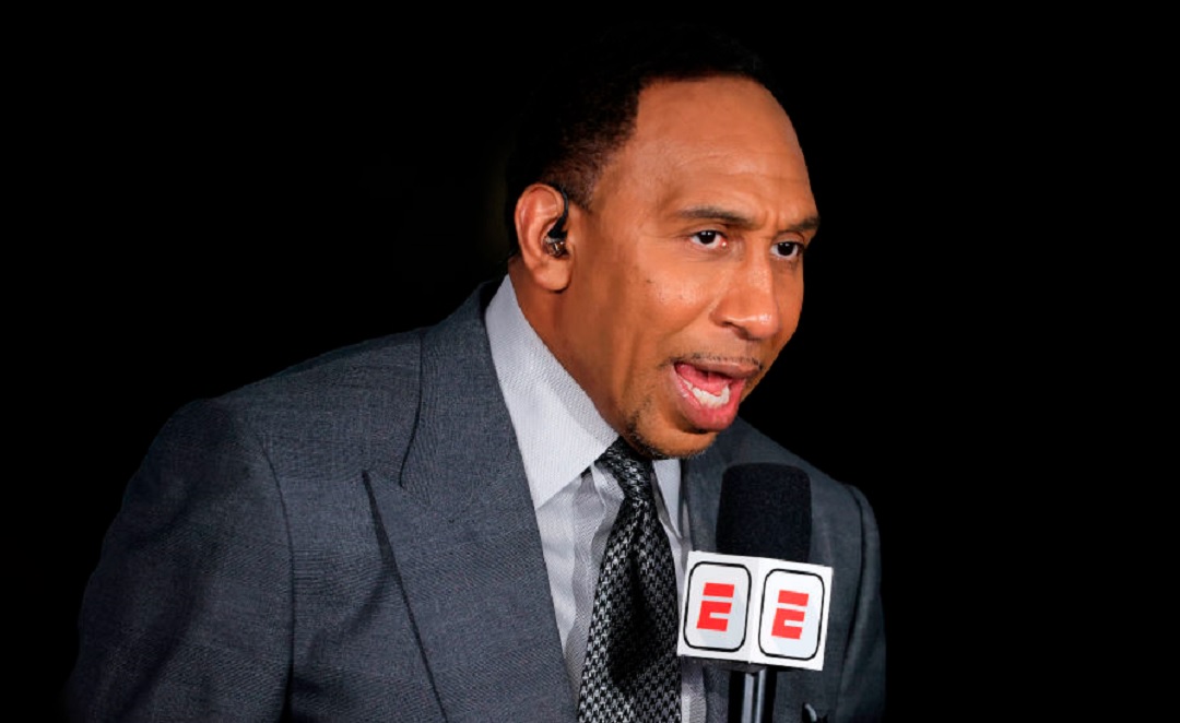 Stephen A Smith  on the mic 