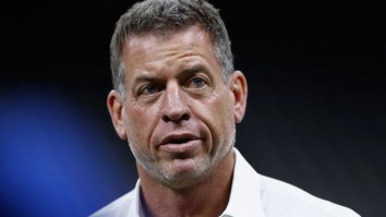 Troy Aikman Looks Absolutely Jacked In Shirtless Beach Photos With Girlfriend, Leaves NFL Fans Stunned