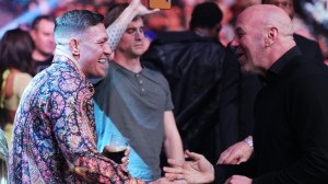 Conor McGregor and UFC President Dana White