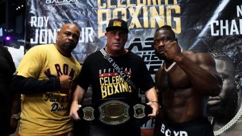 54-Year-Old Roy Jones Jr. And Insanely Jacked Body Builder ‘NDO Champ’ Face Off Ahead Of Celebrity Boxing Match