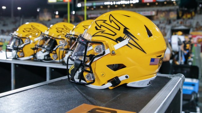 Arizona State football helmets