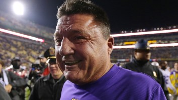 Shirtless Ed Orgeron ‘Rizzed Up’ Some Ladies At The Beach In Viral TikTok Video