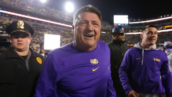 No, Ed Orgeron Is Not Going To Be The Next Head Coach At Northwestern