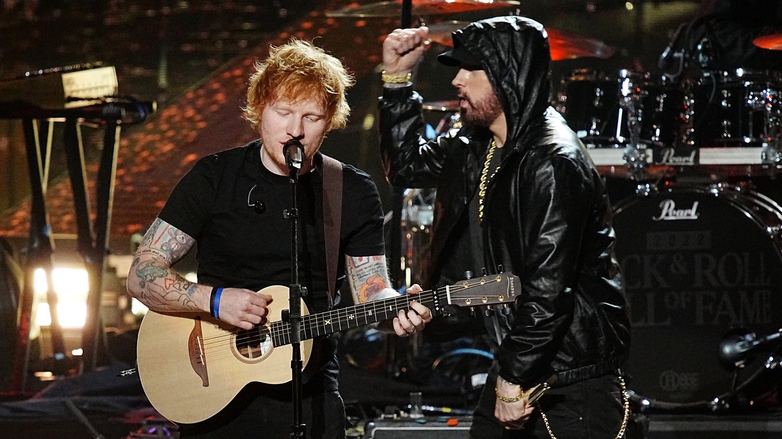 Eminem And Ed Sheeran Go Viral For Awesome Live Peformance