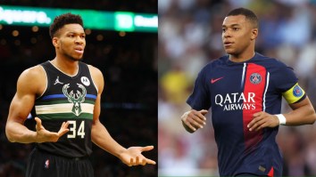 Giannis Antetokounmpo Hilariously Offers To Go To Saudi Arabia For Kylian Mbappe Because They ‘Look Alike’