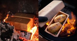 Get the Bricknic Cooking Brick available at Huckberry for your camping and grilling needs