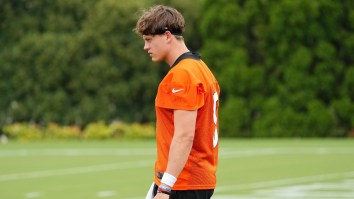 Bengals QB Joe Burrow Suffers Injury And Gets Carted Off The Practice Field