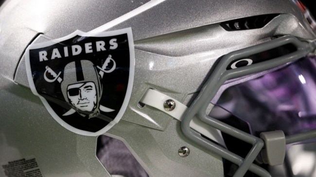 Las Vegas Raiders helmet