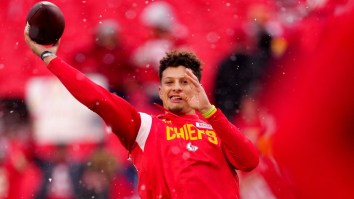 Patrick Mahomes Freaks Out After Getting Attacked By A Bee
