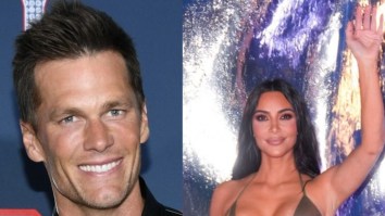 Tom Brady And Kim Kardashian Reportedly ‘Super Flirty’ At 4th Of July Party
