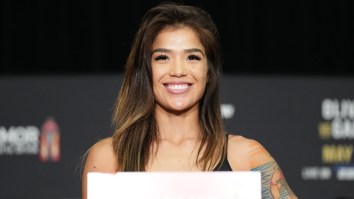 UFC’s Star Tracy Cortez Shares Inspirational Message While Wearing Red Bikini On The Beach
