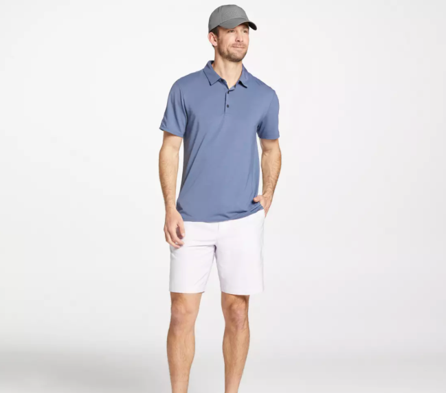 VRST Men's Desert Lines Print Golf Short; shop golf apparel