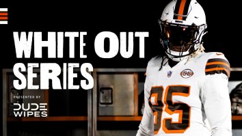 The Cleveland Browns New White Uniforms Are Sponsored By DUDE Wipes And The Jokes Are Writing Themselves