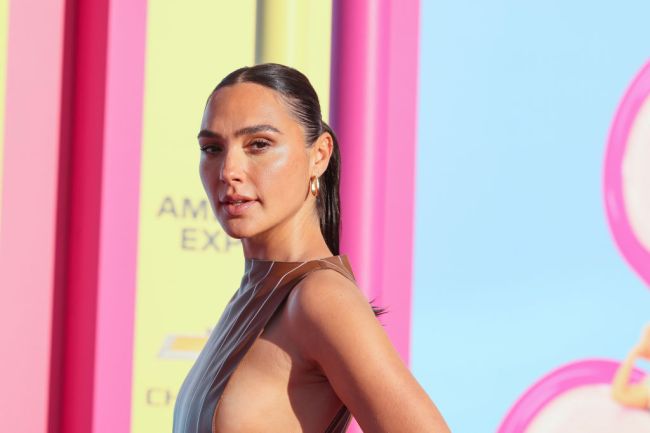 gal gadot at the premiere of barbie