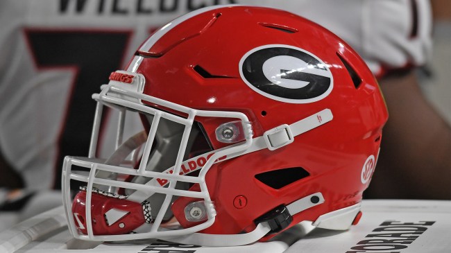 Georgia Bulldogs football helmet