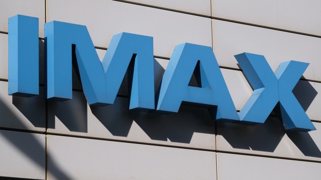 IMAX sign