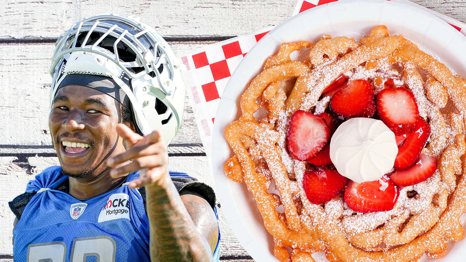 New Orleans Saints running back Jamaal Williams sparks Funnel Cake and Beignets debate