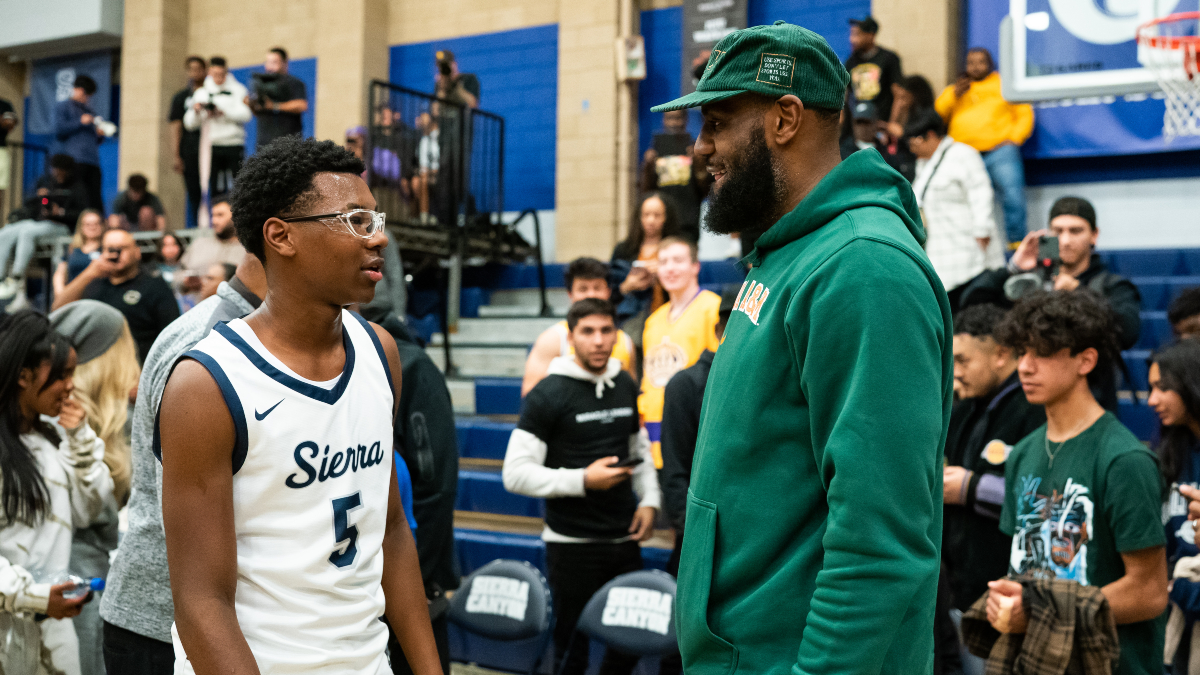 Scouting LeBron James' Son, Bronny James