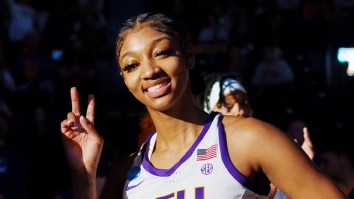 LSU’s Angel Reese Tries On Tight Blue Dress On TikTok And Goes Viral
