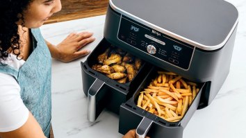 You Can Buy A Ninja® Foodi® 6-in-1 Smart 10-qt. 2-Basket Air Fryer For Under $200 Right Now
