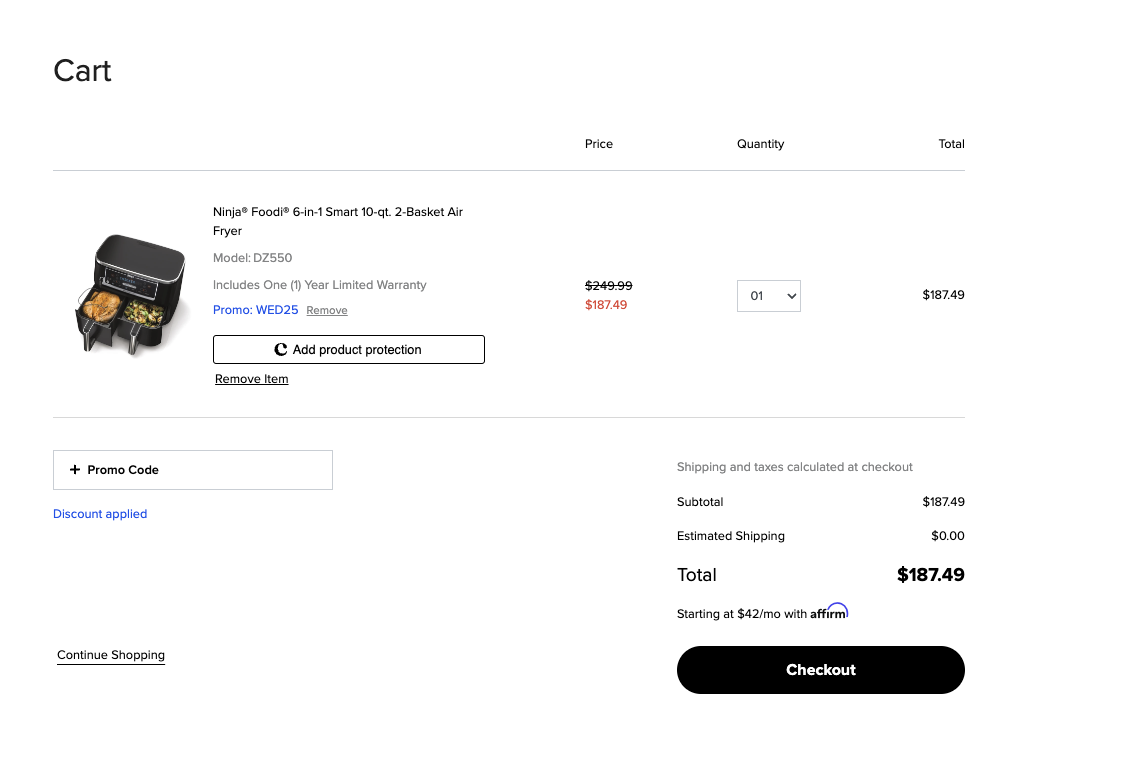 You Can Buy A Ninja® Foodi® 6in1 Smart 10qt. 2Basket Air Fryer For