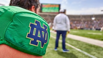 Fighting Irish Channel Their Inner ‘Jerry Maguire’ In Epic Jersey Release