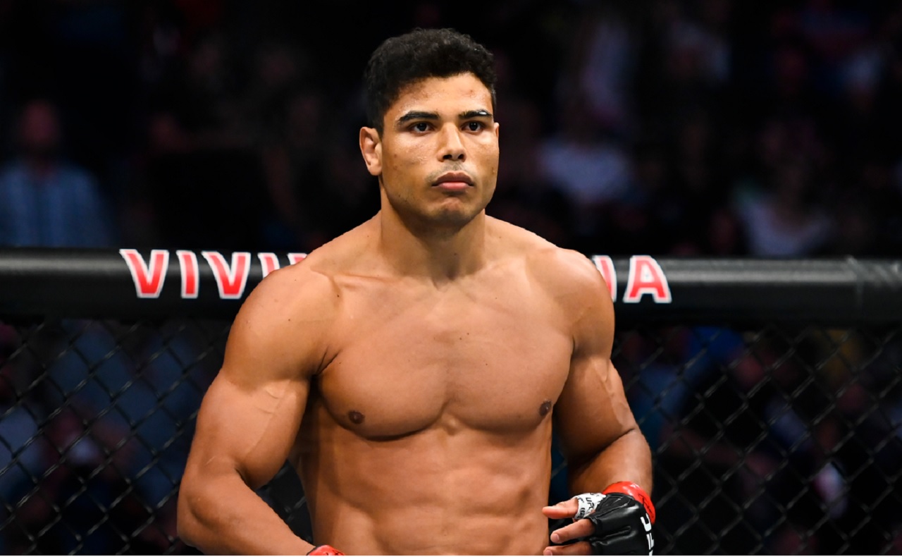 Paulo Costa in the Octagon 