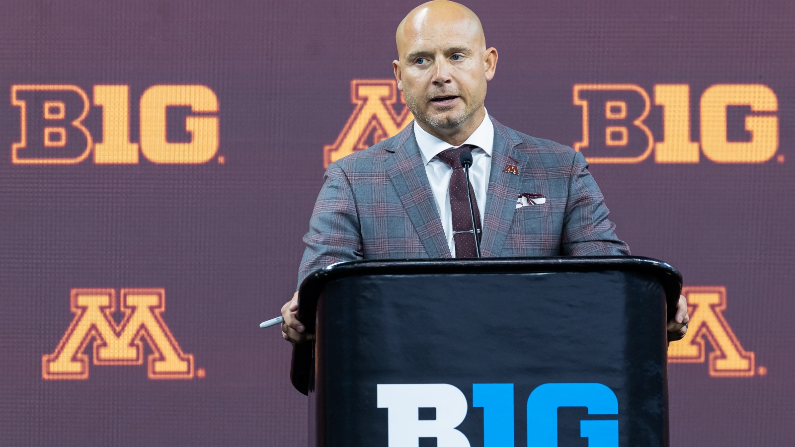 Minnesota coach P.J. Fleck defends program against allegations he calls  'baseless'