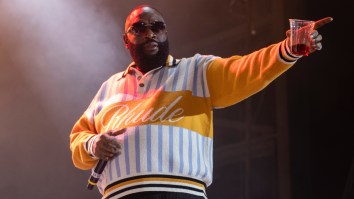 Rick Ross’ Knees Gave Out On The Diving Board While Trying To Show Off In Front Of His Entire Party