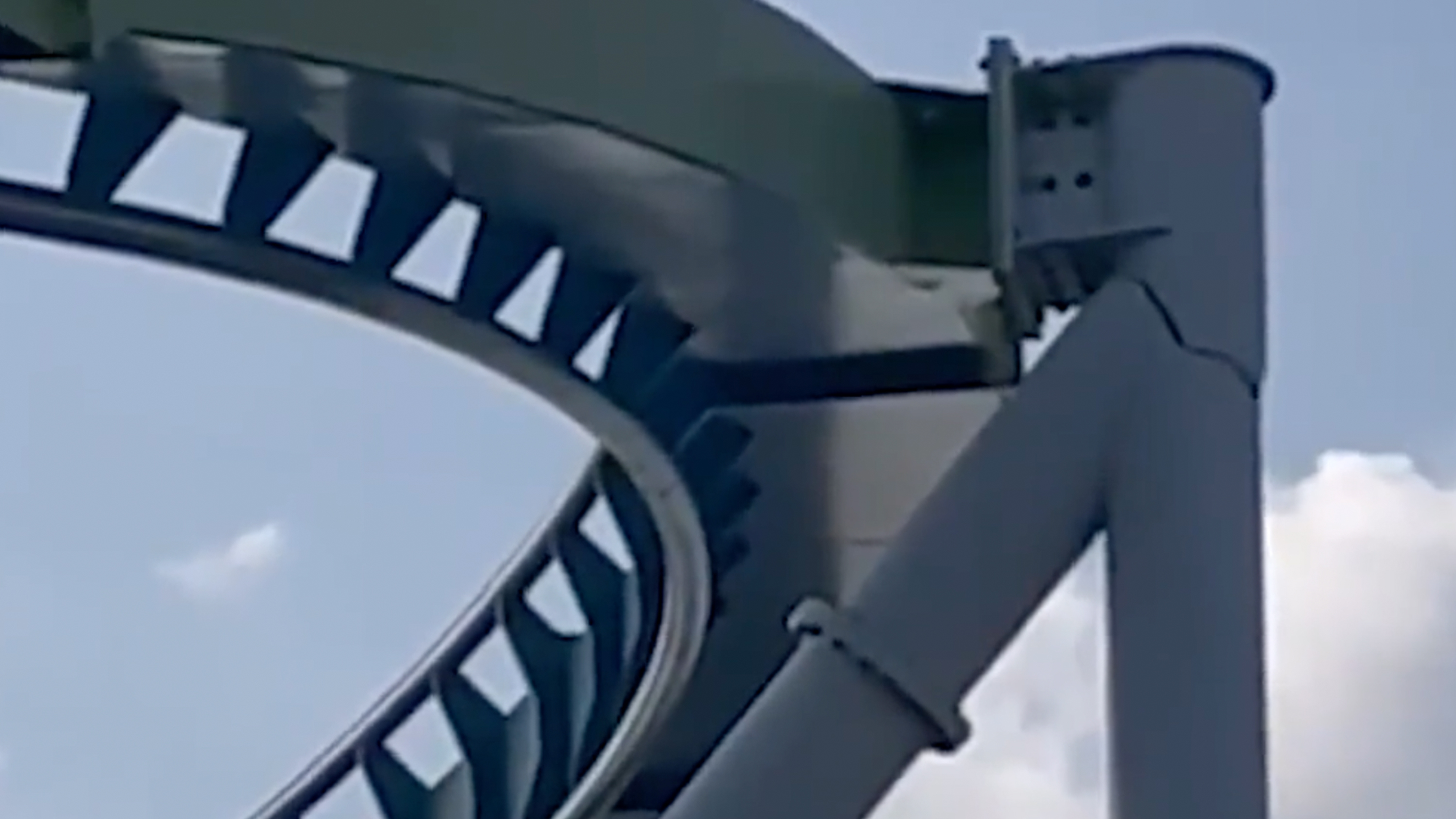 Scary Video Of Big Crack Leads To Roller Coaster Shutting Down