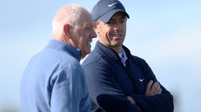 Rory McIlroy and his dad Gerry